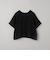 チビロゴ刺繍シアーオーバーTシャツ