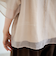 チビロゴ刺繍シアーオーバーTシャツ