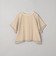 チビロゴ刺繍シアーオーバーTシャツ