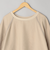 チビロゴ刺繍シアーオーバーTシャツ