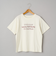 配色ロゴ刺繍Tシャツ