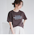 配色ロゴ刺繍Tシャツ