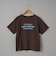 配色ロゴ刺繍Tシャツ