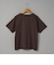 配色ロゴ刺繍Tシャツ