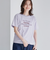 配色ロゴ刺繍Tシャツ