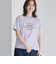配色ロゴ刺繍Tシャツ