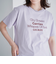 配色ロゴ刺繍Tシャツ