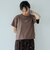 【新色登場】coen（コーエン）ロゴ刺繍コンパクトTシャツ