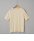 シアーベロアハーフスリーブTシャツ