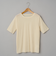 シアーベロアハーフスリーブTシャツ