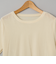 シアーベロアハーフスリーブTシャツ