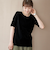 シアーベロアハーフスリーブTシャツ