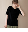 シアーベロアハーフスリーブTシャツ