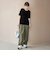 シアーベロアハーフスリーブTシャツ
