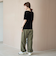 シアーベロアハーフスリーブTシャツ