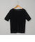 シアーベロアハーフスリーブTシャツ