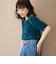 シアーベロアハーフスリーブTシャツ