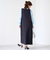 【UVカット / 防シワ / ストレッチ】カットジョーゼットUネックジャンスカ