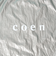 coen（コーエン）ロゴショップトートバッグ