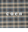 coen（コーエン）ロゴショップトートバッグ