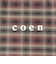 coen（コーエン）ロゴショップトートバッグ