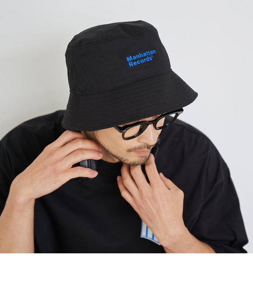 ManhattanRecords（マンハッタンレコード）別注ロゴ刺繍HAT