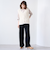 フェレットライクベロアイージーワイドパンツ