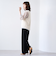 フェレットライクベロアイージーワイドパンツ