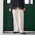 フェレットライクベロアイージーワイドパンツ