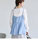 【セットアイテム】ドビーシフォンキャミソール セットロゴロンT