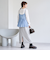 【セットアイテム】ドビーシフォンキャミソール セットロゴロンT