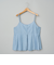 【セットアイテム】ドビーシフォンキャミソール セットロゴロンT