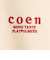 COEN（コーエン）ロゴ刺繍 C/N裏毛スウェット