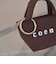 coen（コーエン）ロゴトートバッグチャーム XS