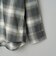 オンブレチェックライトネルレギュラーシャツ