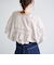 ピンタックバンドカラーブラウス