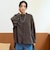 【再入荷/新色登場】ピンタックバンドカラーブラウス