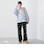 ピンタックバンドカラーブラウス