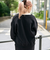 【WEB限定・DISCUS（ディスカス） 】スキッパーUネック裏毛スウェット