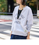 【WEB限定・DISCUS（ディスカス） 】スキッパーUネック裏毛スウェット