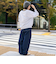 【WEB限定・DISCUS（ディスカス） 】スキッパーUネック裏毛スウェット