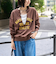 【WEB限定・DISCUS（ディスカス） 】スキッパーUネック裏毛スウェット