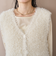 チュールフェザーヤーンニットベスト