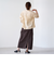 裏毛ナロースカート