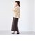 裏毛ナロースカート