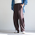 裏毛イージーカーブパンツ