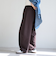 裏毛イージーカーブパンツ