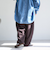裏毛イージーカーブパンツ