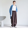 裏毛イージーカーブパンツ
