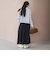 ハートモチーフラガーロンT